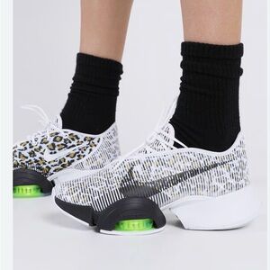 Nike White and Black Sneakers Modern Chunky Design